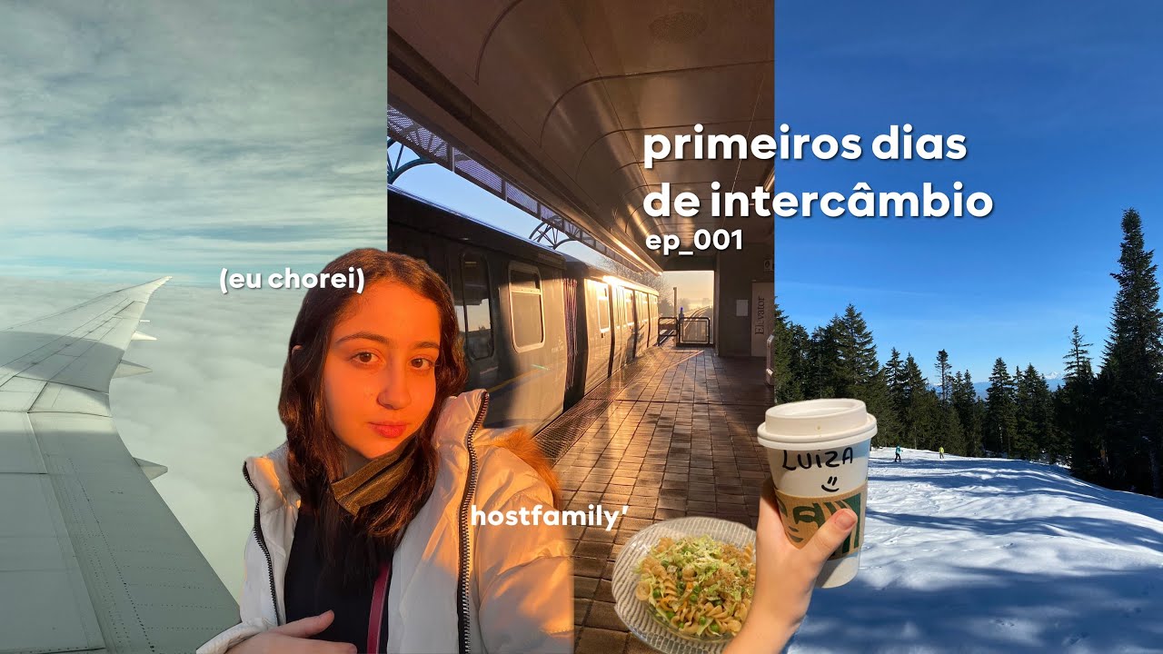 cheguei no Canadá! 🇨🇦 minha primeira semana, choros & surtos | diário de intercâmbio ep_01