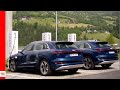 Electric Audi e-tron on Tour