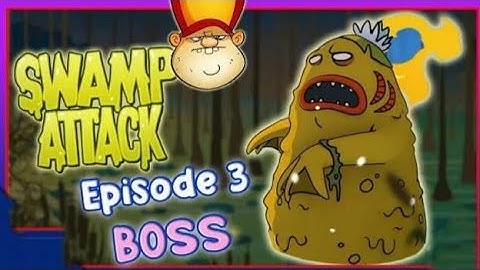 SWAMP ATTACK | episode 3 level 18. [ walkthrough ] boss fight