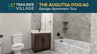 Tour The Augusta 2-Bedroom Garage Apartment at Trailside Village | Luxury Larken Living