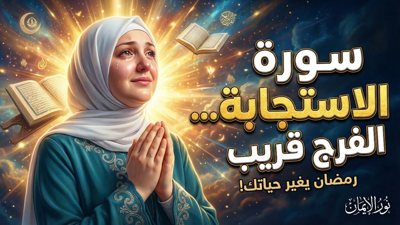 سورة الاستجابة… اقرأها في رمضان بقلب حاضر وانتظر الفرج القريب