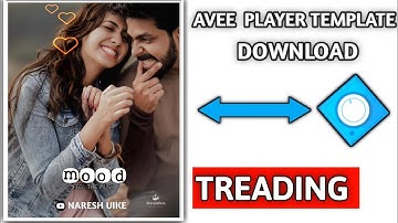 🔥New Avee Player FullScreen​ Size Template Tutorial | Avee Player Template Download Link New
