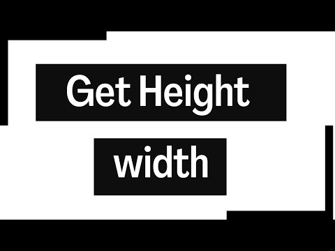 How to Get Window Height & Width with JavaScript in Hindi / Urdu