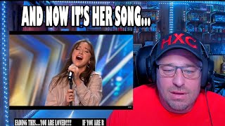 Sydnie Christmas wins GOLDEN BUZZER with beautiful cover of 'Tomorrow' | Auditions | BGT REACTION!