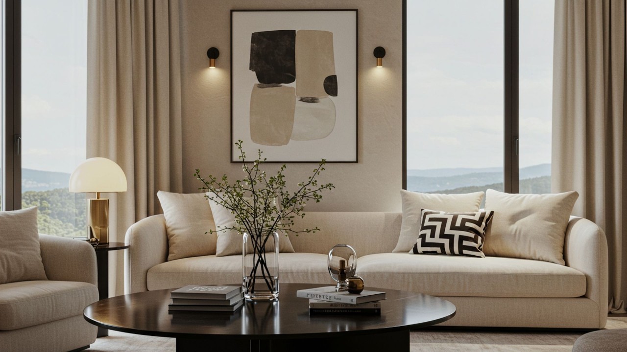 Ideias de DECORAÇÃO CHIQUE e BONITA para SALA DE ESTAR | Design de Interiores para Sala de Estar