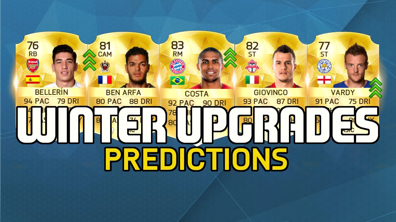 Winter Upgrades Fifa 16 Winter Upgrades Fifa 16