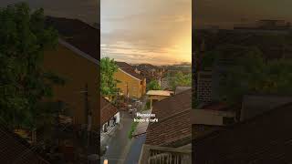 Golden sun set in Hoi An #goldenhour #rooftop #hoian #memories