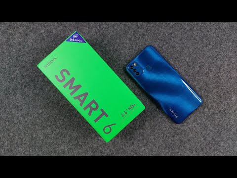 Infinix Smart 6 Unboxing & First Look | Hands On, Design, 5000mAh