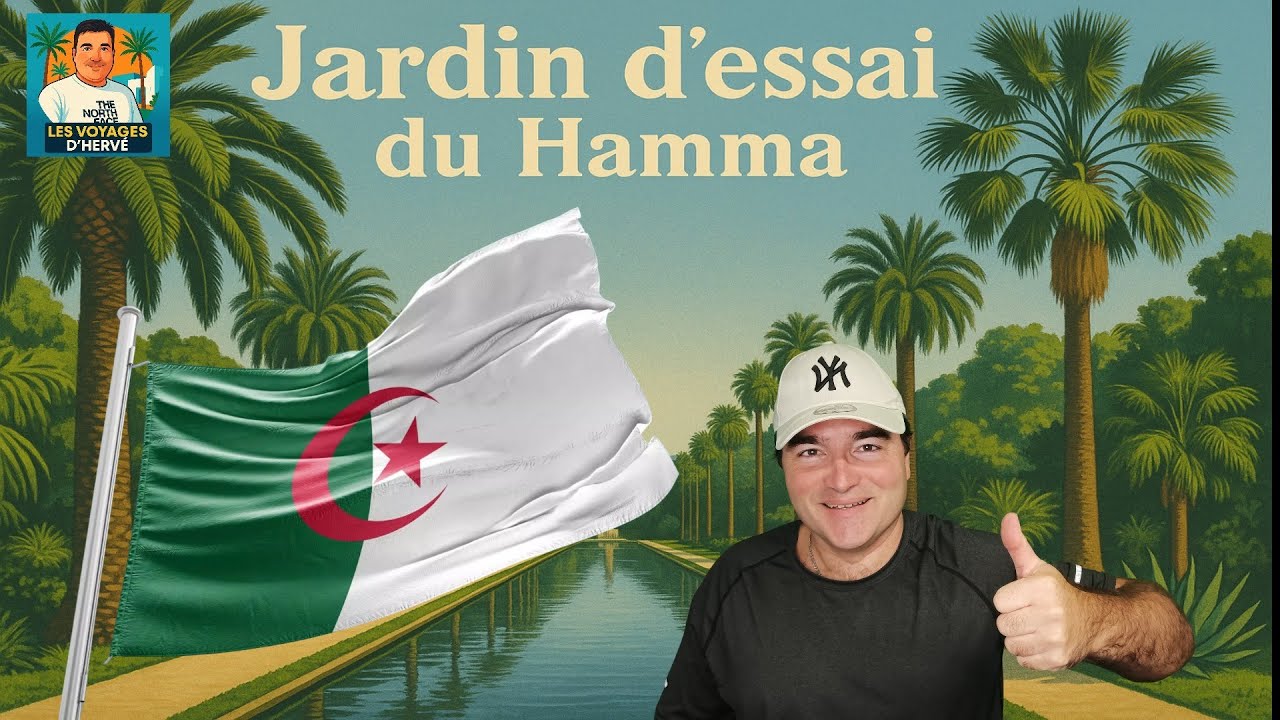 ALGER  JARDIN D'ESSAI DU HAMMA #travel #foryou #nature #vlog #dz #algeria #pourtoi #fyp #algerie