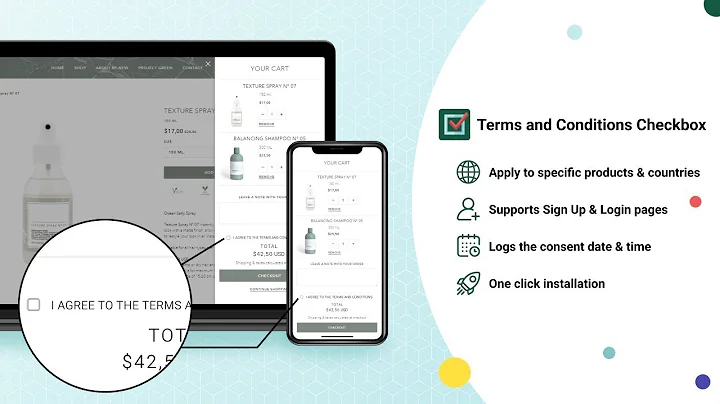 Add and Configure Terms & Conditions Checkbox in Your Shopify Store