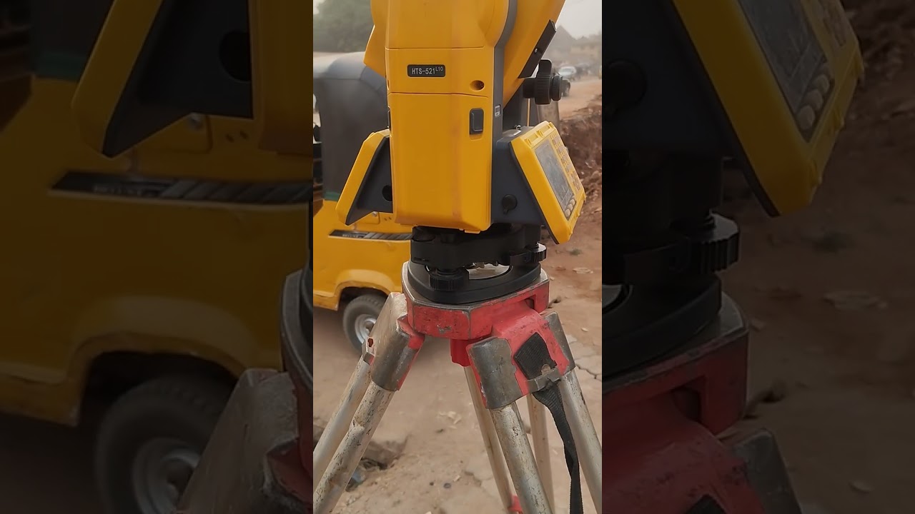 HiTarget Total Station HTS 521L10 Station Setup on known point