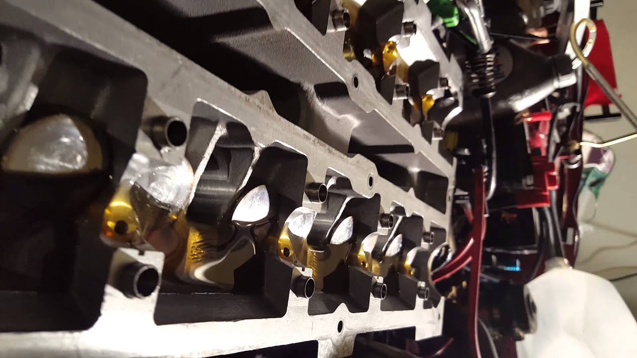 Zetec camshaft oil orifices at work. YouTube