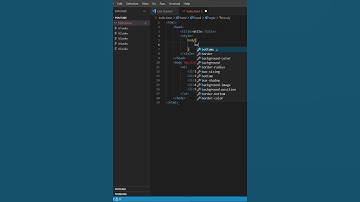 How TO Make Style Tag IN HTML