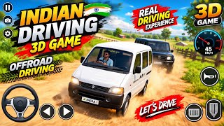 🚗🔥 Indian Driving 3D Game | Offroad Car Driving Challenge! 😱💥 screenshot 2