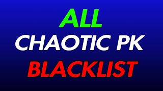 .hack//G.U. Last Recode (Vol. 1) - ALL Chaotic PK Blacklist