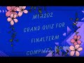 MTH202 grand quiz for final term