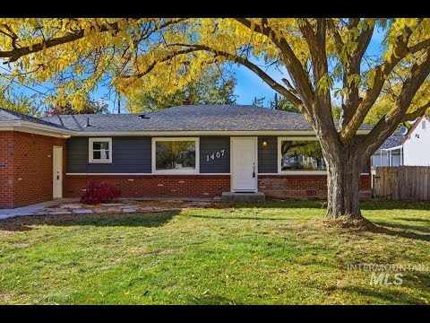 1407 S Roosevelt, Boise, ID home video tour