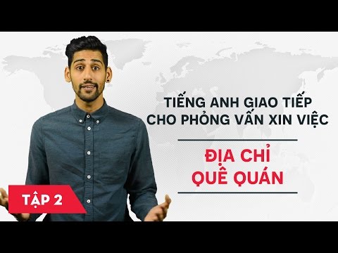 Video Phỏng vấn xin việc bằng tiếng Anh - Bài 2: Địa chỉ và... - YouTube