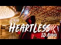 The weeknd  heartless 8d audio