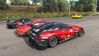 Forza horizon 4 drag race highway ferrari 599xx evolution | racer v8.
my gameplay in the game takes place on steering wheel of a logitech...