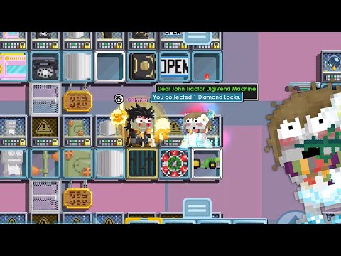 MODS VISIT ME WHEN I'M COLLECTING DLS!! 😱 | Growtopia