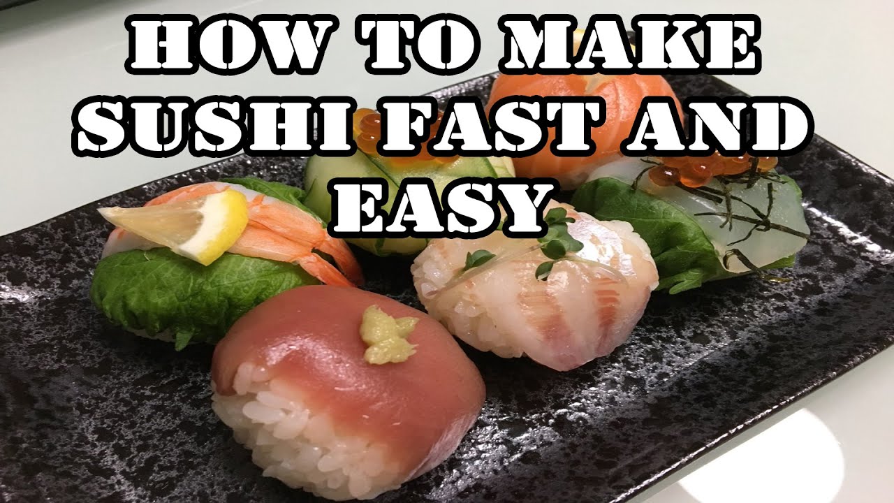 Easy & Fast Method: How To Make Sushi – Dalstrong