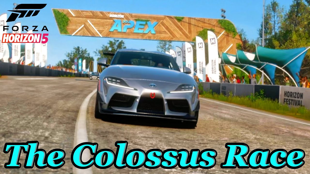 Racing The Colossus in Forza Horizon 5 (Part 1) - YouTube