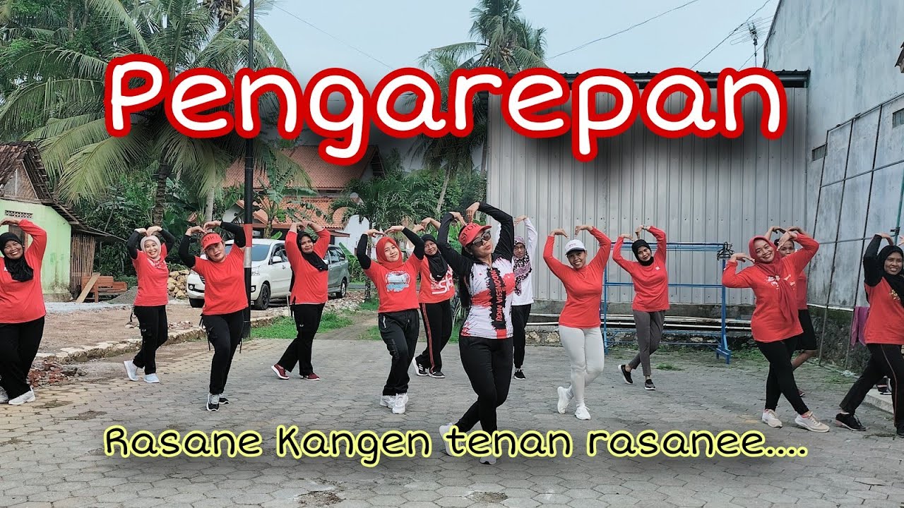 PENGAREPAN - Rasane kangen tenan rasane //Senam Kreasi Terbaru //@finakreasi-85