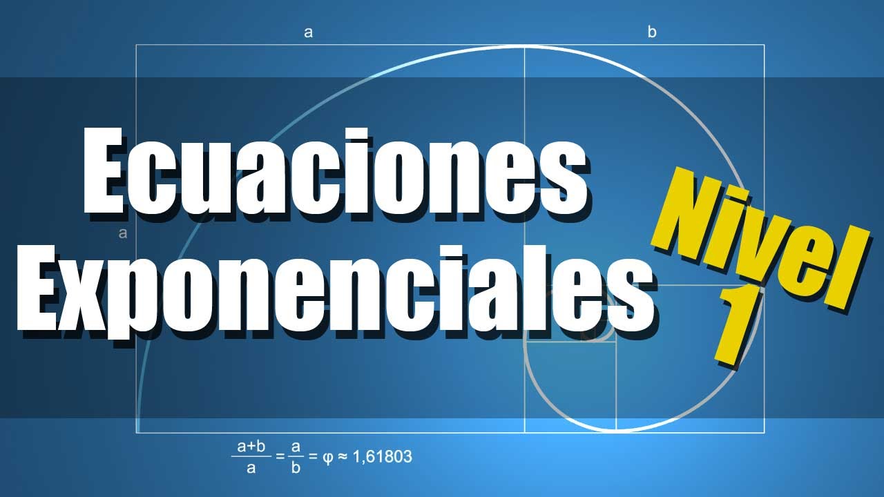 Ecuaciones Exponenciales Ejercicios Resueltos - Nivel 1