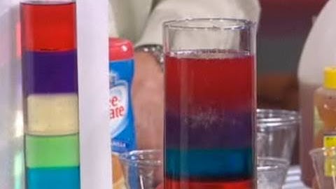 7 Layer Density - Cool Science Experiment