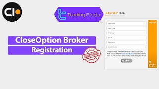 💡CloseOption Registration - Signup in 3 steps 2024 [tradingfinder]📊