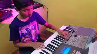 "Minuet in G" keyboard cover by Avinash Rajesh from DPS Music Academy. screenshot 3