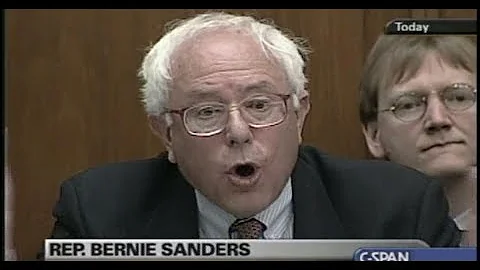 That Time Bernie Eviscerated Fed Chair Alan Greenspan (Ayn Rand Devotee)