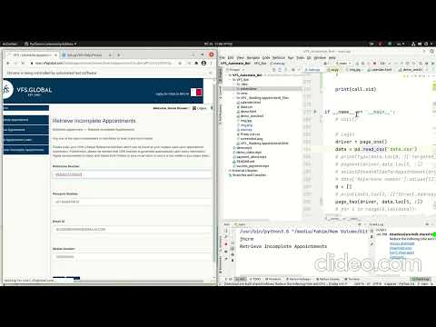 VFS global Automation