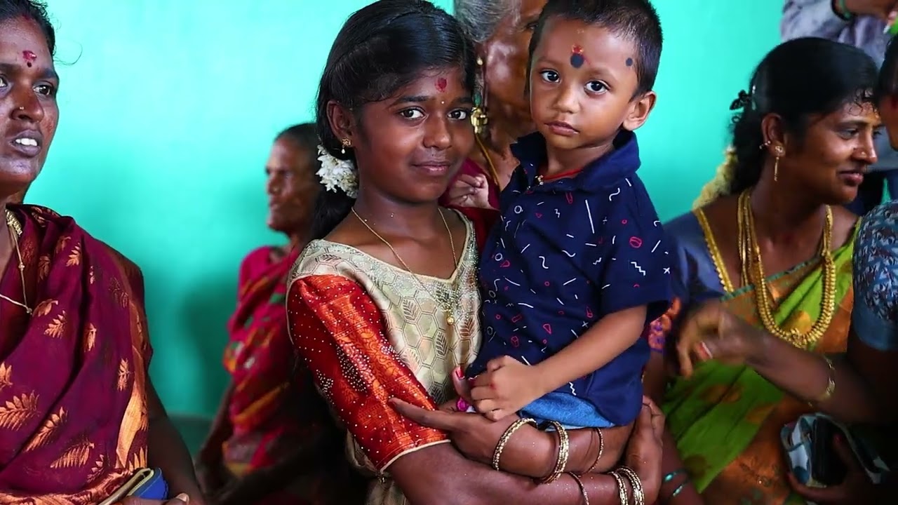 EAR PIERCING CEREMONY SUDHAN AND MEGHAVARTHINI PEDARANENTHAL