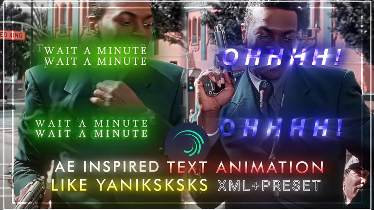 Ae like text animation in Alight motion , inspired by @yaniksksks - YouTube
