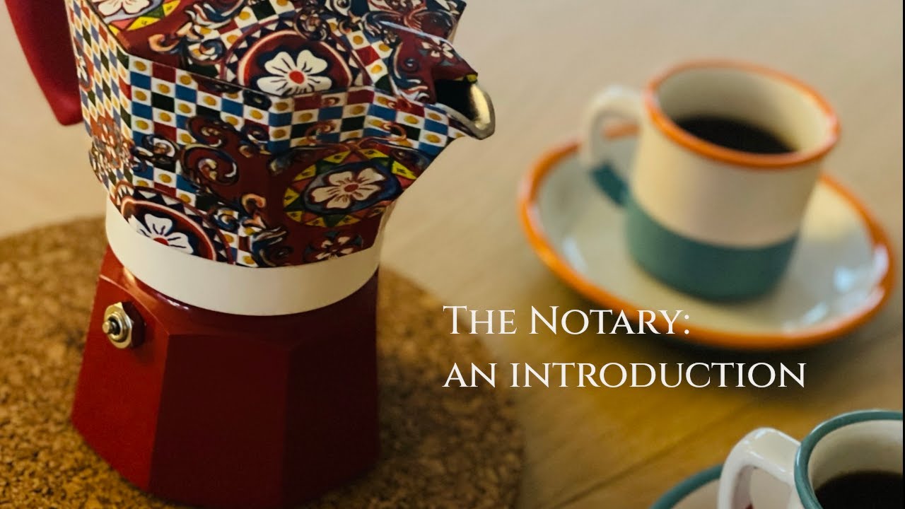 The Italian notary an introduction YouTube