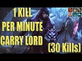 ONE KILL PER MINUTE *NOT CLICKBAIT* | League of Legends Full Gameplay | Season 10 Aphelios ADC