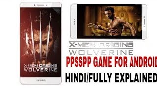 [ 336 MB ] Marvel X-Men Wolverine ppsspp iso game for android smartphones | Lag fixed [PSP SETTINGS] screenshot 4