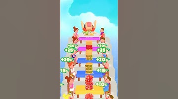Pancake Run gameplay walkthrough (AndroidiOS games) (All level)38|#shorts #Pancake #Anubhavgaming