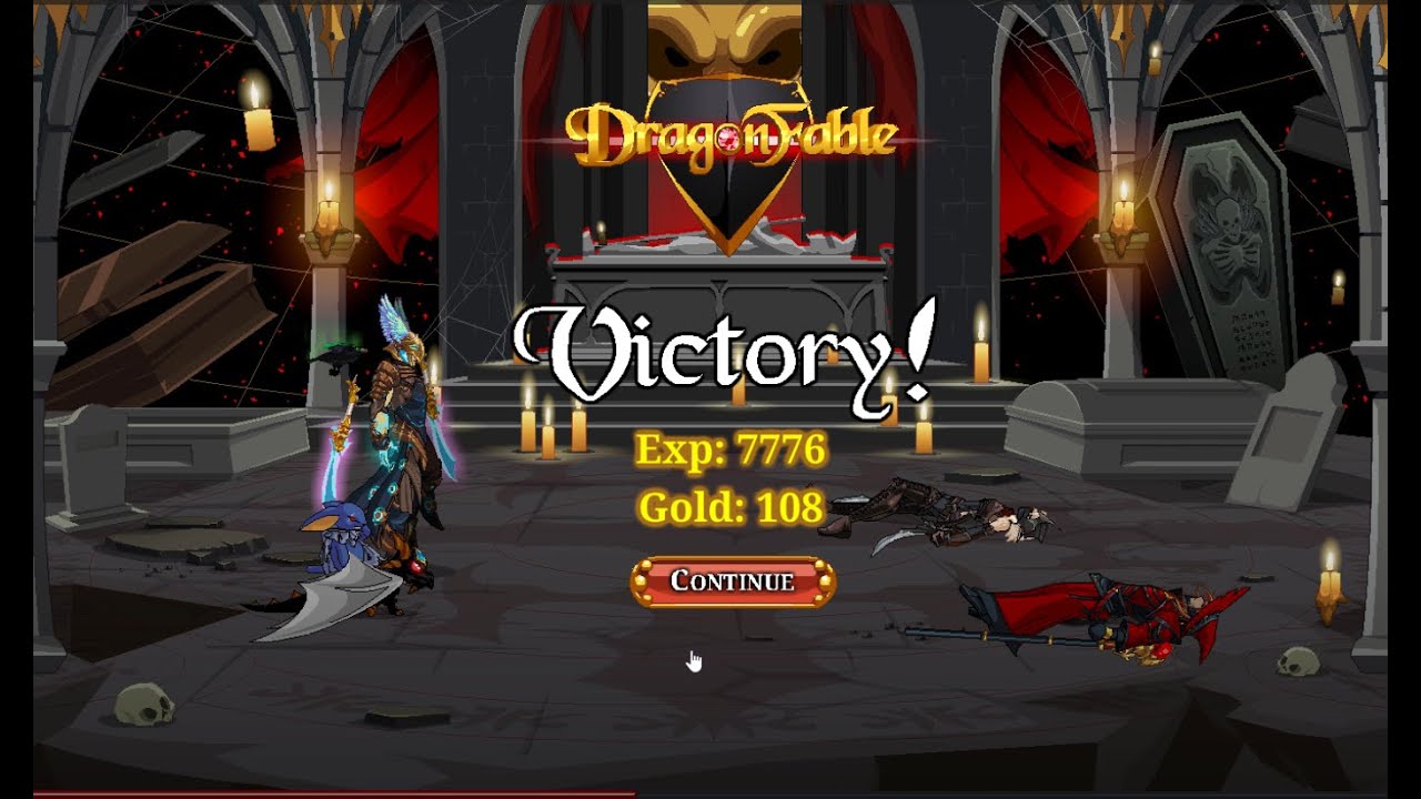 DragonFable : Cryptic versus Trelix and Stabina