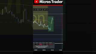 Scalping MES Micros futures contract... live on YouTube #shorts