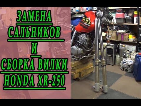 Замена сальников вилки мотоцикла