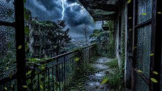 The City Was Abandoned Long Ago | Rainy Post-Apocalyptic Ambience