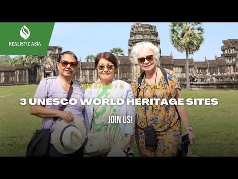 3 UNESCO Heritage Sites in Cambodia