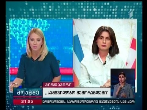 მემორანდუმის ინიციატივა - თამარ ხიდაშელი \"მოამბეში\"