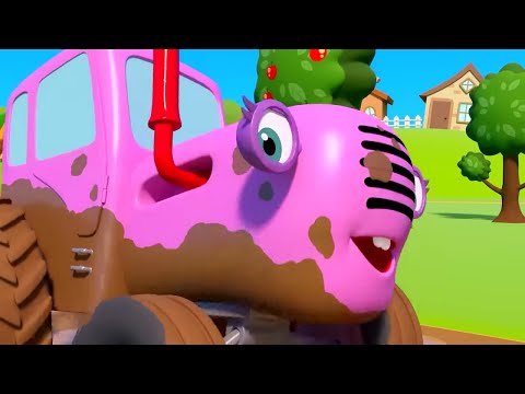 КОТЭ ТВ 🚗 Машинки - Все песни для детей, малышей 3D про машины - Мультики