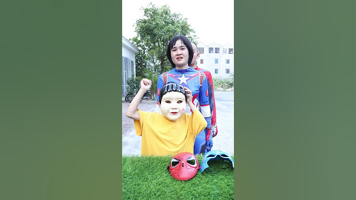 Team Captain  Spiderman Go To Buy Mask With Doll Squid Game