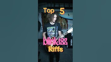 TOP 5 BLINK-182 RIFFS🎸