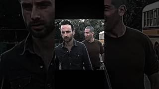 Rick and Shane walking together🥶#edit #thewalkingdead #rickgrimes